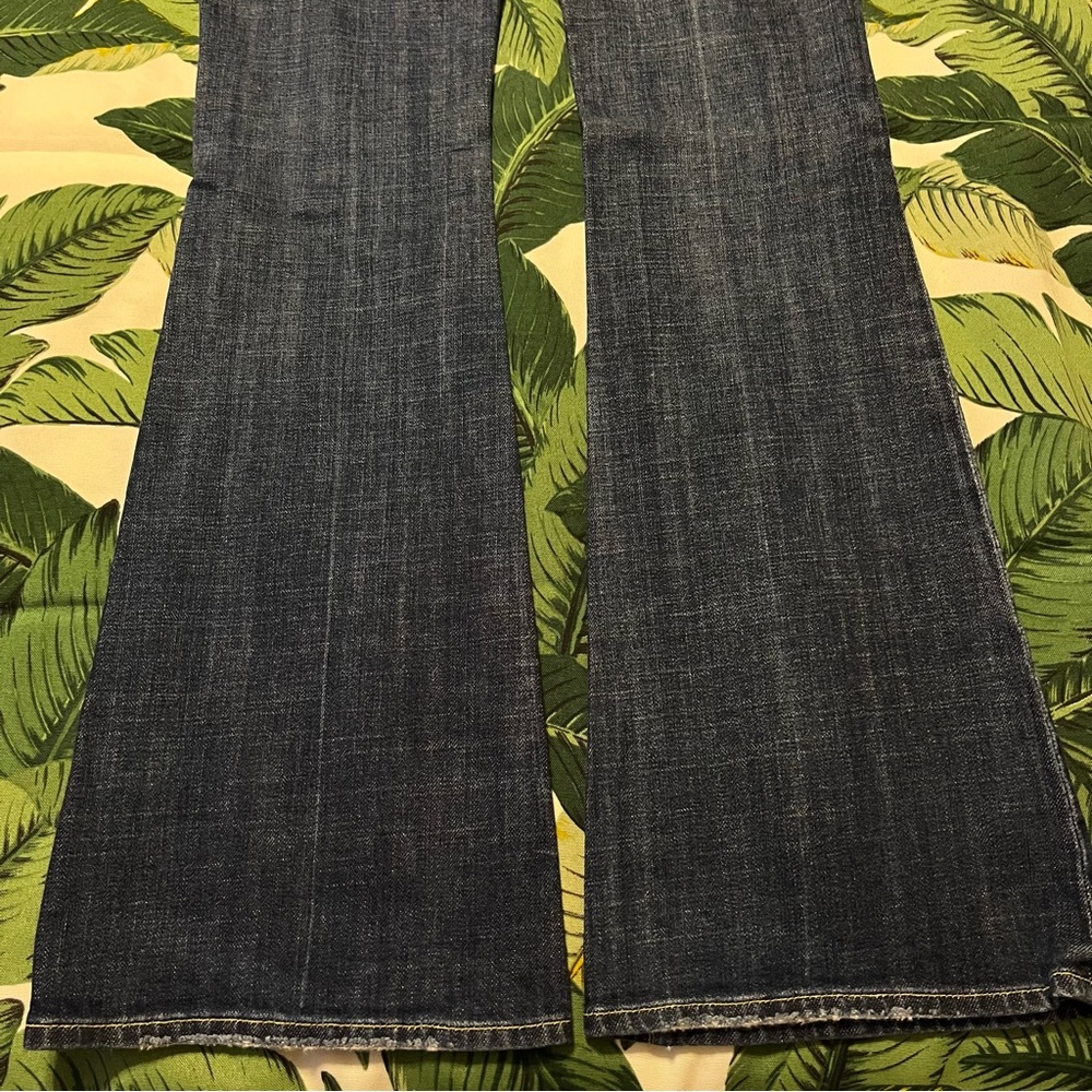 EUC Vintage Citizen of Humanity Low Waist Flair Ingrid #002 Stretch Jeans - Picture 5 of 9